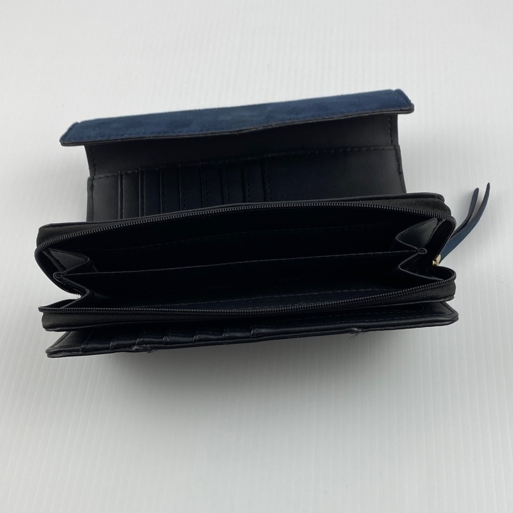 Bentley Leather Wallet Pocketbook Suede - Picture 7 of 10